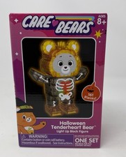 Care Bears 2025 161pc HALLOWEEN TENDERHEART BEAR Light Up Block Figure 91858