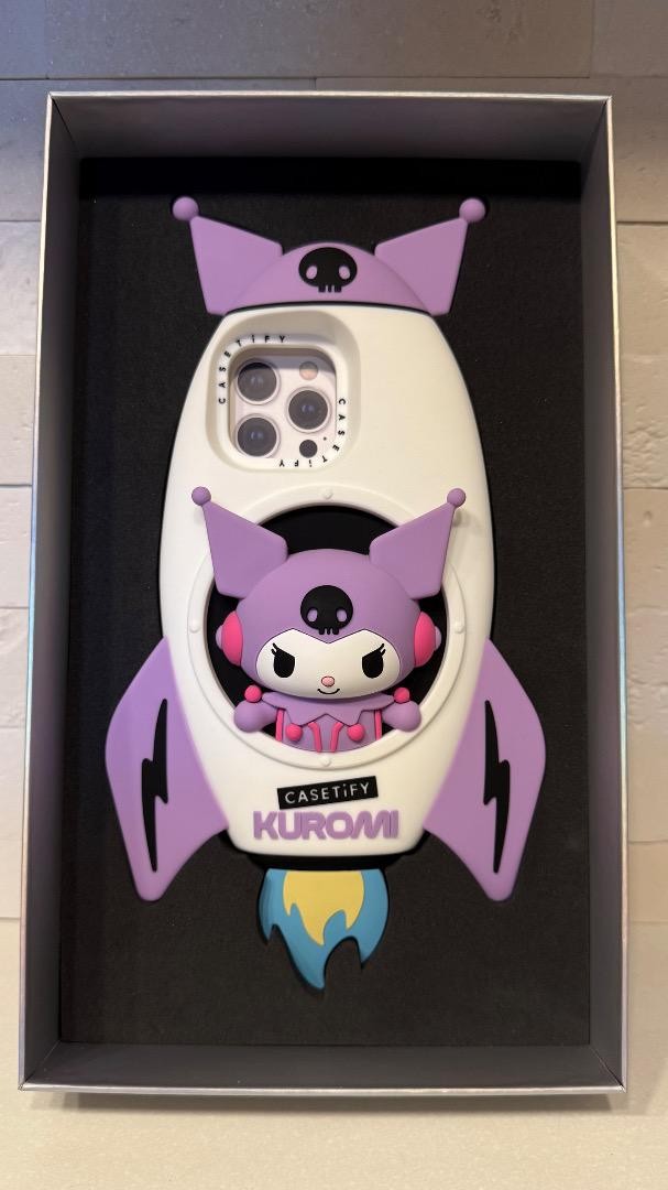 CASETiFY iPhone 16 Pro Max Kuromi Sanrio Case Purple White Japan Import-image