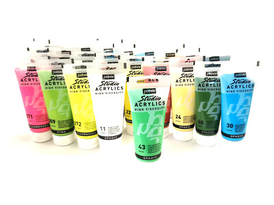 PEBEO STUDIO ACRYLICS - 100 ml - HIGH VISCOSITY ACRYLIC COLORS