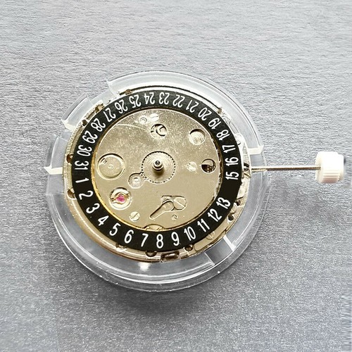 26mm/1.02in Watch Automatic Mechanical Movement Black Date At 3/6 For 2813 G - Imagen 12 de 12