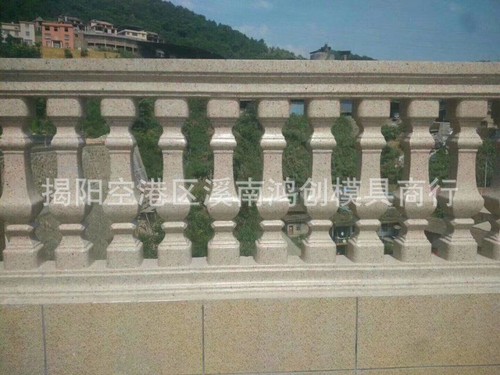 Home ement cast-in-place Roman column mold European outdoor balcony railing mold - Picture 18 of 22
