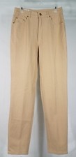 NWT Escada Sport beige tapered leg stretchy slacks pants ladies womens 42 697
