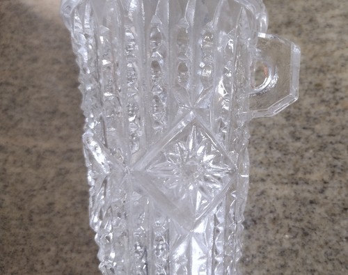 Antique Glass Wiskey Flask Horn Of Plenty Foust Distillery Glen Rock PA - Picture 2 of 4