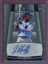 RANDY AROZARENA ~ 2020 Panini Obsidian Chronicles Baseball Rookie AUTO Autograph