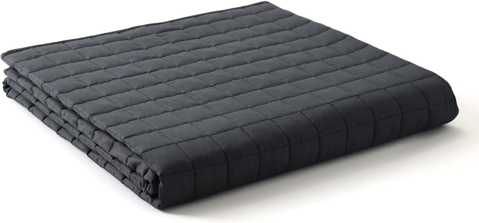 Exclusive Weighted Blanket, Soothing Cotton, Smallest Compartments with Glass Be-image