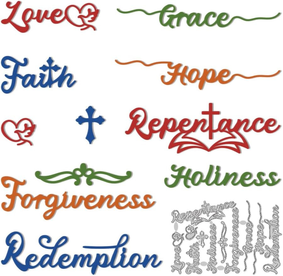 Stanzformen Mit Bibelwort Biblisches Kreuz Kartenherstellung Stanzungen Schablon