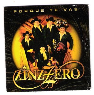 Porque Te Vas by Zinzzero -  Promotional Single - RARE