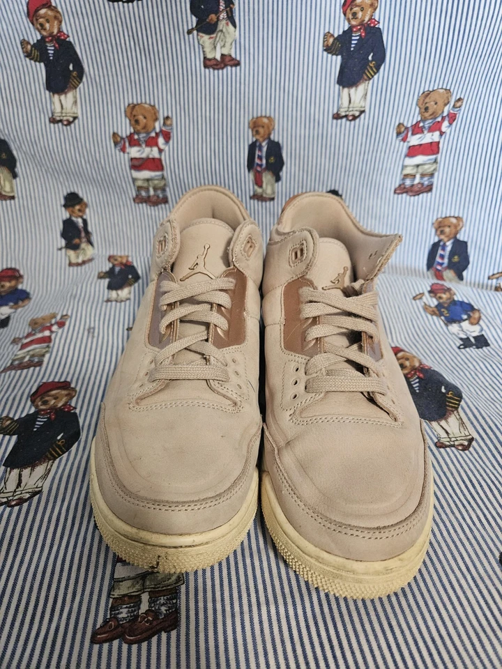 Jordan 3 SE Particle Beige 2018 Retro Talla 8.5 W Rosa Zapatilla Zapato Nike Foto 3 de 4