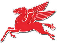 Mobilgas Mobil oil Pegasus Flying Horse Decal Sticker Waterproof