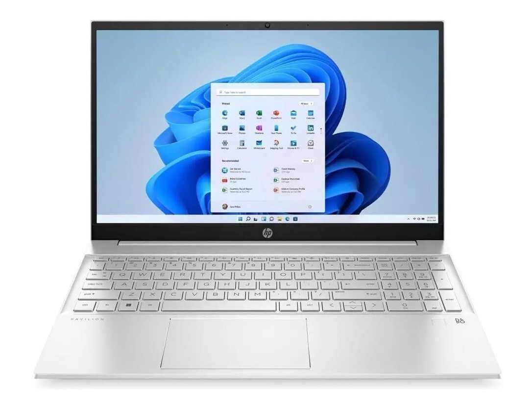 HP Touch 15 Silver Laptop PC 15.6"