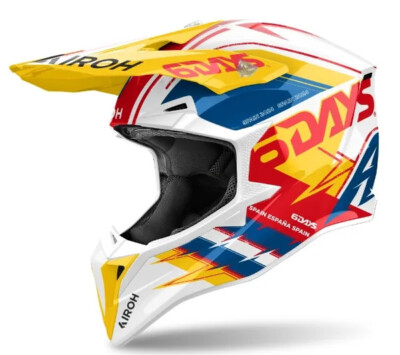 AIROH WRAAAP HELM SIX DAYS 2024 LTD EDITION MOTOCROSS MX OFF ROAD NEU GÜNSTIG