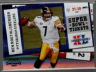 2025 Panini Ben Roethlisberger Base (Raw)