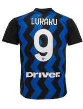 MAGLIA LUKAKU INTER UFFICIALE bambino uomo HOME 2020-21 nerazzurra ROMELU nr. 9