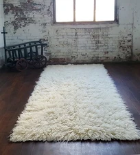 PREMIUM 6x9 FLOKATI RUG | LONG 3” PILE | GREAT QUALITY | GREEK FLOKATI WOOL RUG