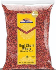 Rani Red Chori entero (frijoles Suzuki) 64 oz (4 libras) 1,81 kg a granel