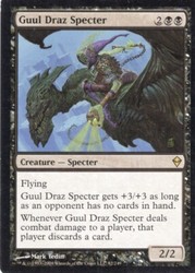 Guul Draz Specter #92 Zendikar Magic: The Gathering