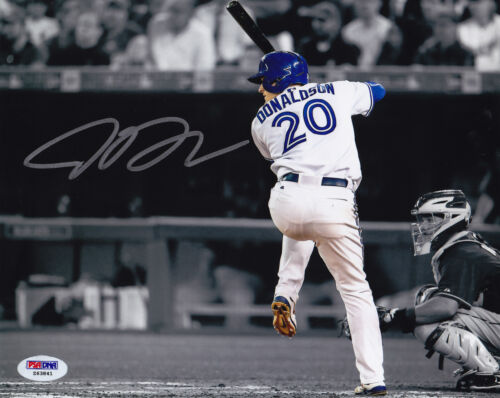 Foto autógrafo de béisbol de 8x10 firmada por los Azulejos de Toronto Josh Donaldson de la MLB - Imagen 1 de 1