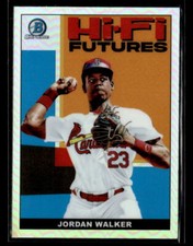 Jordan Walker 2022 Bowman #HIFI-15 Hi-Fi Futures St. Louis Cardinals