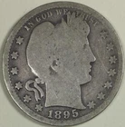 1895 - O  Barber Quarter - ** G+ **