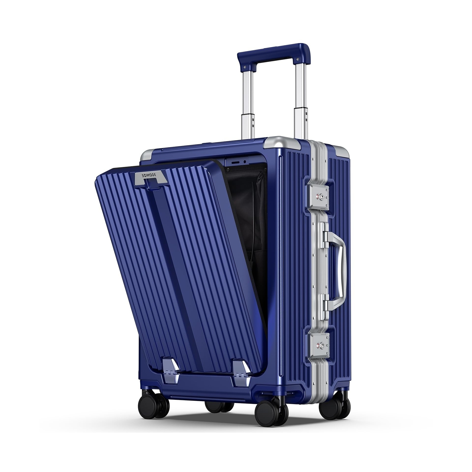 Portable Carry on Luggage Airline Approved, Expandable Luggage with Wheels fo...-image