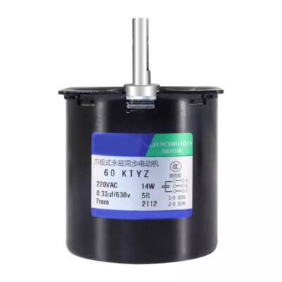 Motore Sincrono AC 230V Con Riduttore (2, 5, 10, 15 RPM - Foto 13