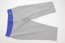 Nike Capri Leggings Grey/Purple Youth Size Large New with Tags 718674 066