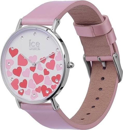 ICE-WATCH - ICE LOVE CITY - ROSA DAMENUHR MIT LEDERARMBAND - 013373 (SMALL) NEU - Bild 6 von 6