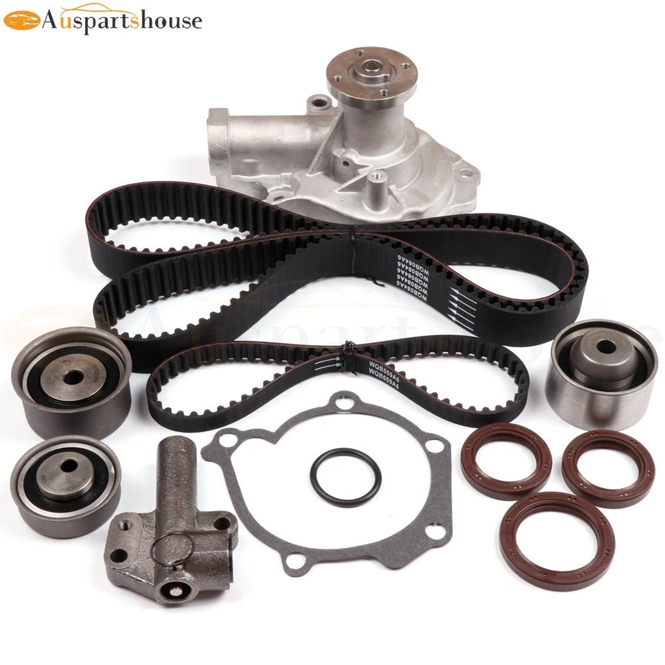 Kit de correa de distribución bomba de agua para 2001-2005 KIA OPTIMA MAGENTIS HYUNDAI SONATA 2,4 L Foto 3 de 4