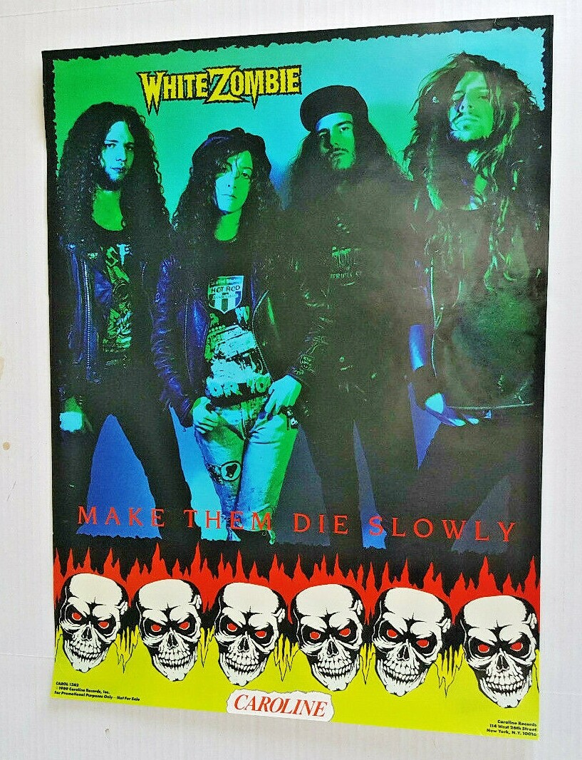 WHITE ZOMBIE POSTER Make Them Die Slowly 24