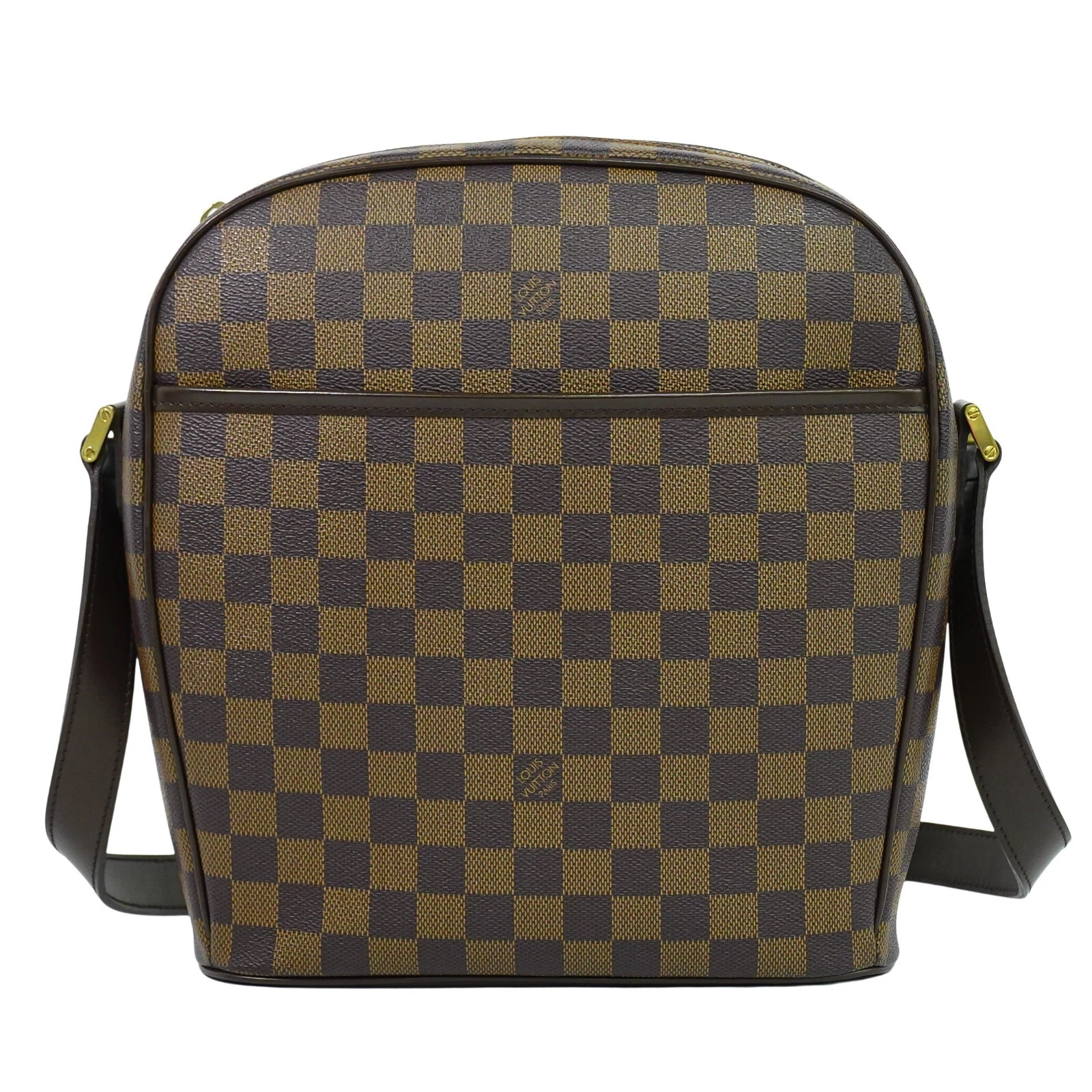 LOUIS VUITTON（LV） Borsa a tracolla Louis Vuitton Ipanema GM N51292 Damier Ebene in tela marrone