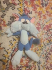 Tiny Toon Adventures Furrball Plush playskool WARNER Bro. 1990