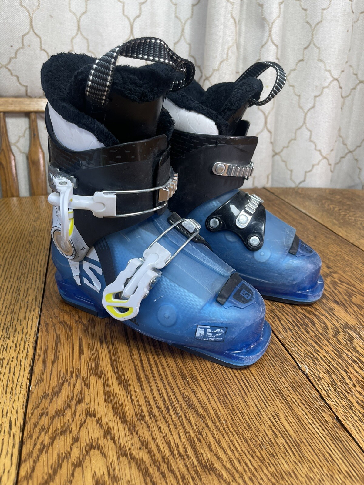 Scarponi da sci Salomon T2 RT ragazzo giovane 19 blu 235 mm