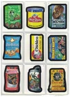 2009 WACKY PACKAGES ALL NEW SERIES 7 COMPLETE SET OF 55 BLACK BORDER CARDS ANS 7