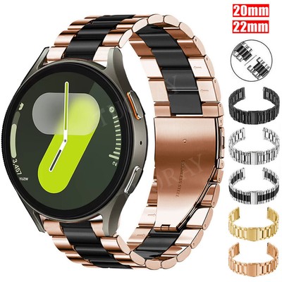 Edelstahl Uhrenarmband Für Samsung Galaxy Watch 7 FE 6 5 4 3 Active2 S3 40-44mm