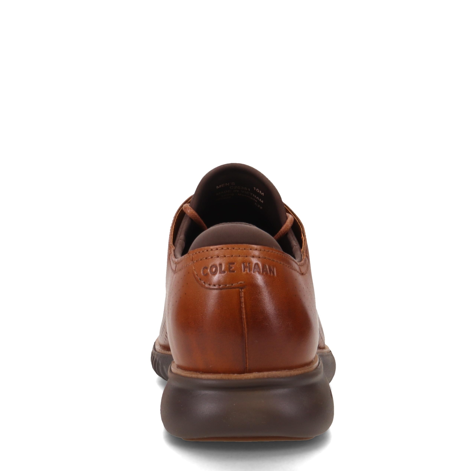 British Tan Java Color Cole Haan - Mens Zerogrand Laser Wingtip Oxford Lined Shoes British Tan ...