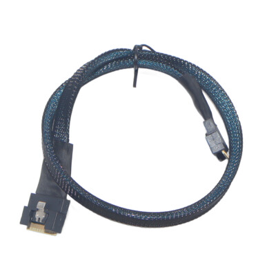 SlimSAS SFF-8654 8i to SlimSAS 8i (SFF-8654) 8X 4.0 Cable Anti Oblique Insertion
