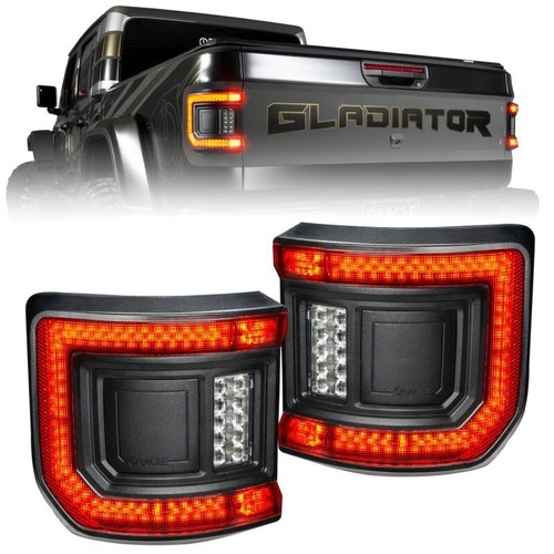 Oracle Flush Mount LED Tail Light Tinted | Fits 2018-2025 Jeep Wrangler JL - Picture 3 of 13