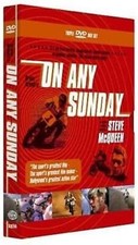 ON ANY SUNDAY 3 DISC DVD BOXSET COLLECTION MOTOR BICYLE MOTOR BIKE RACING UK Cmp