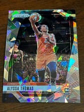 2024 Panini Prizm WNBA Alyssa Thomas Connecticut Sun Silver Cracked Ice #44