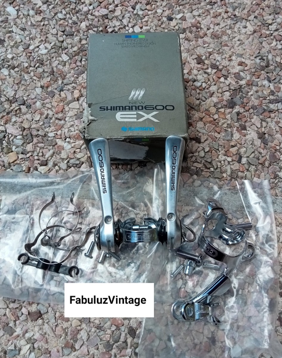 Manettes Shimano 600 7 Vitesses – Vintage Vélo – Pour Resto Peugeot Ou Course