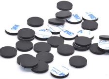 3/4" Dia x 1/8” for Game Consoles  Rubber Feet  3M Adhesive Backed  Spacers