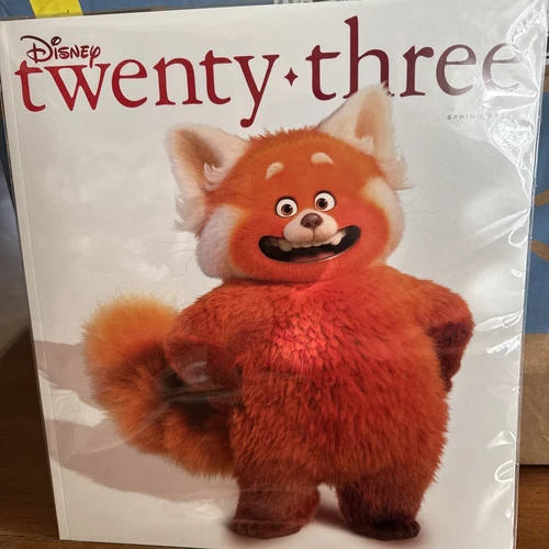D23 Disney Spring 2022 Twenty Three Magazine Turning Red SEALED
