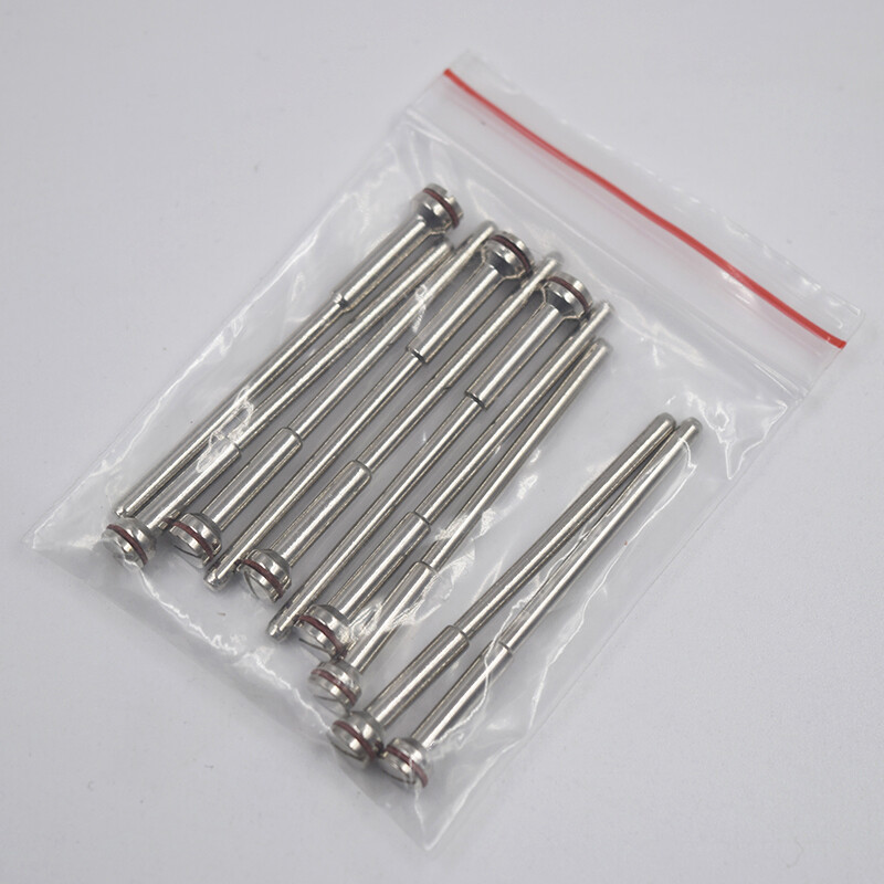 10 Pack Dental Lab Latch Type Polishing Shank Mandrels – 2.35mm Standard Fit - View #4
