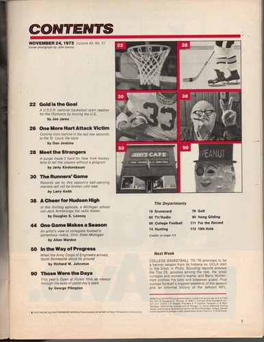 Sports Illustrated Magazine November 24 1975 Chuck Muncie California Bears - Picture 2 of 3