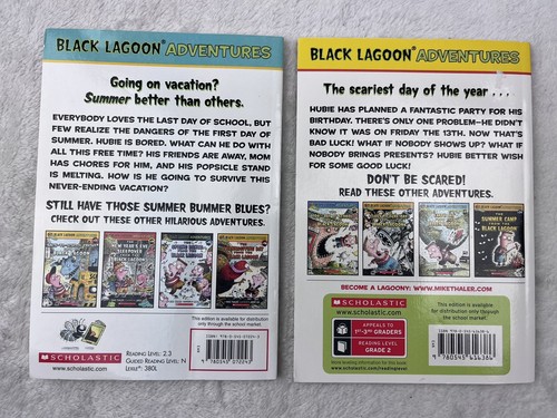 Black Lagoon Adventures Lot of 6 Scholastic Paperback Books Mike Thaler - Imagen 8 de 10