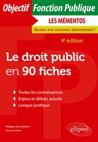 Le Droit Public En 90 Fiches Philippe-Jean Quillien (U. A.) Taschenbuch 2022