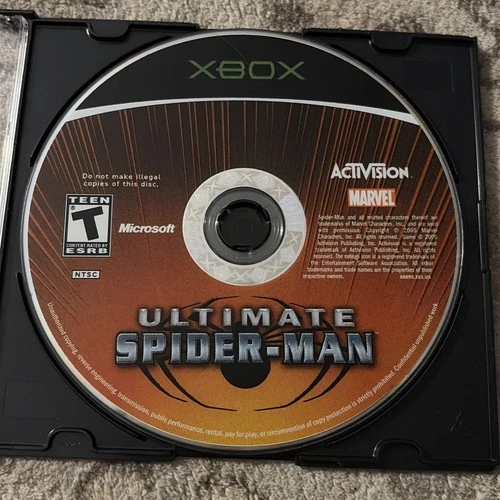 Ultimate Spider-Man (Microsoft Xbox, 2005) DISC ONLY