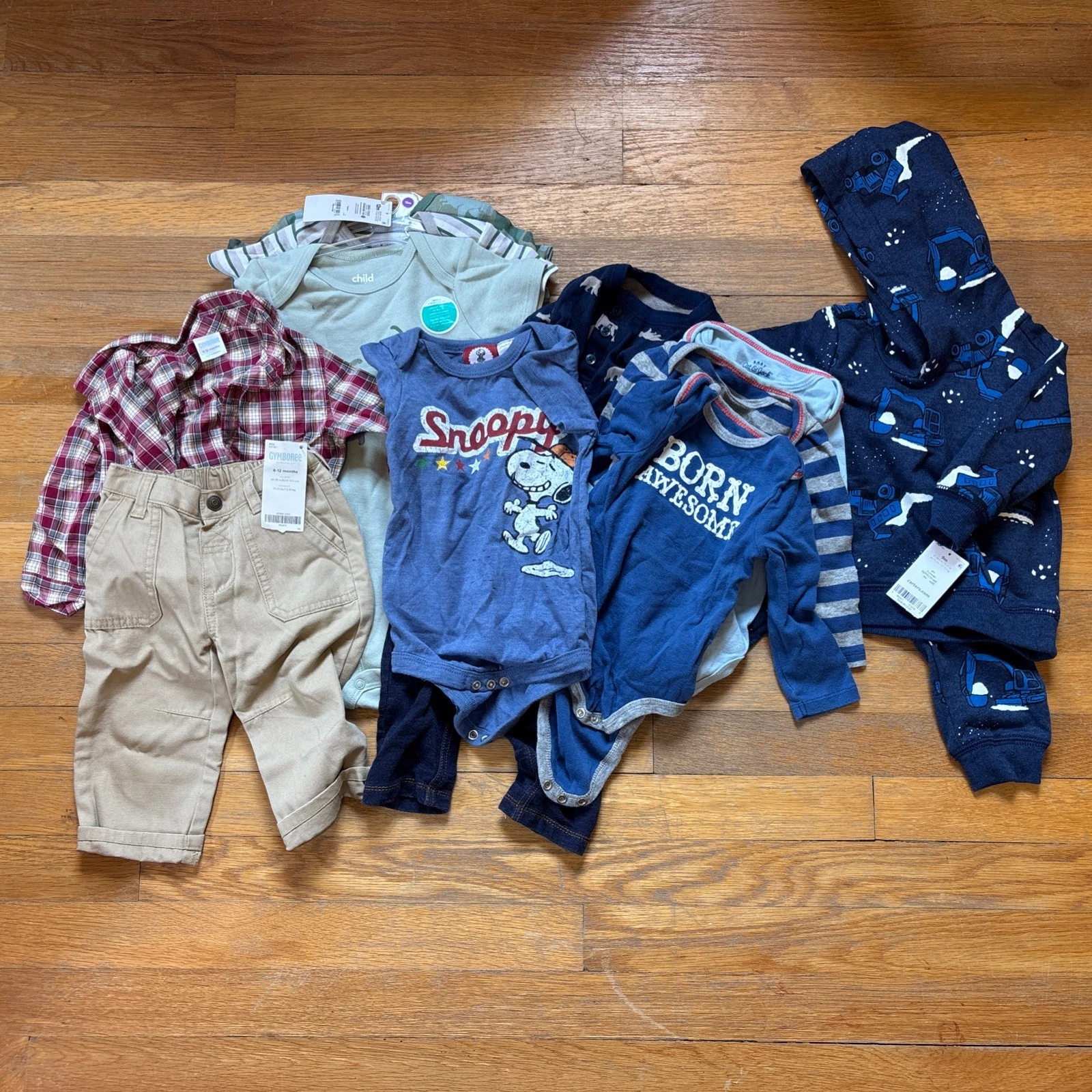 Carters/Children’s Place/Cat and Jack 9-12 Month Lot Baby Boys Clothes. Most NWT
Opens in a new wind