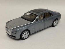 1/18 Kyosho  Rolls Royce Ghost from 2010 in Jubilee Silver 08801S.   TL130