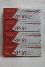 (4)  AstraGlow SP-8 Probiotic 2X Whitening Toothpaste Superprobiotic-8   3.53oz